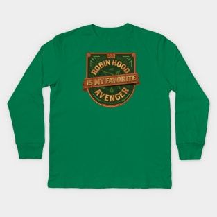 Robin Hood Kids Long Sleeve T-Shirt